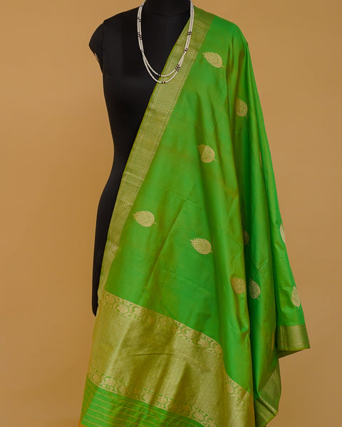 Pure Katan Silk Dupatta 120