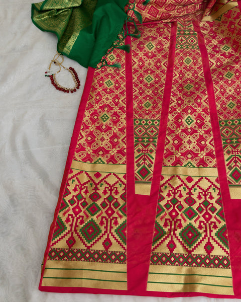 BANARASEE SILK KALIDAAR LEHENGA 049