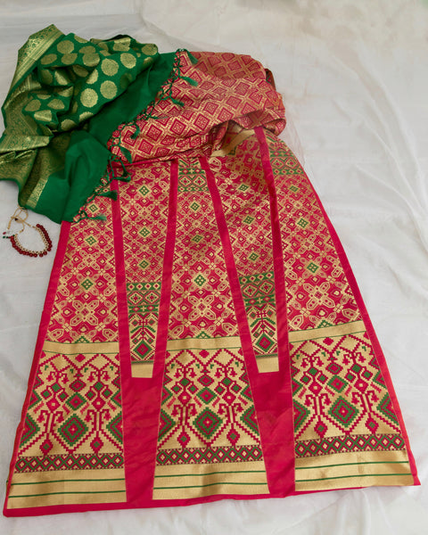 BANARASEE SILK KALIDAAR LEHENGA 049
