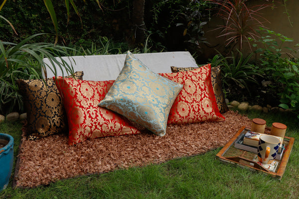 Banarasee Brocade Cushion Cover 002
