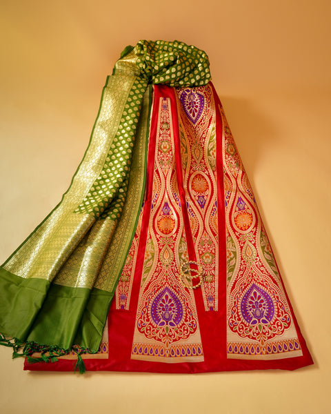 BANARASEE KALIDAAR LEHENGA 074