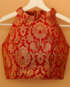 Red Rose Blouse 057