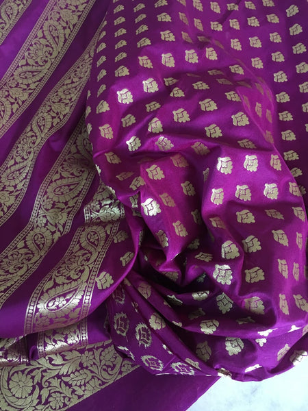 Banarasee Silk Kalidaar Lehenga - 028